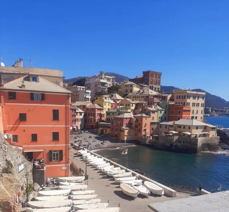 D&P Baia Boccadasse Appartement Genua Buitenkant foto